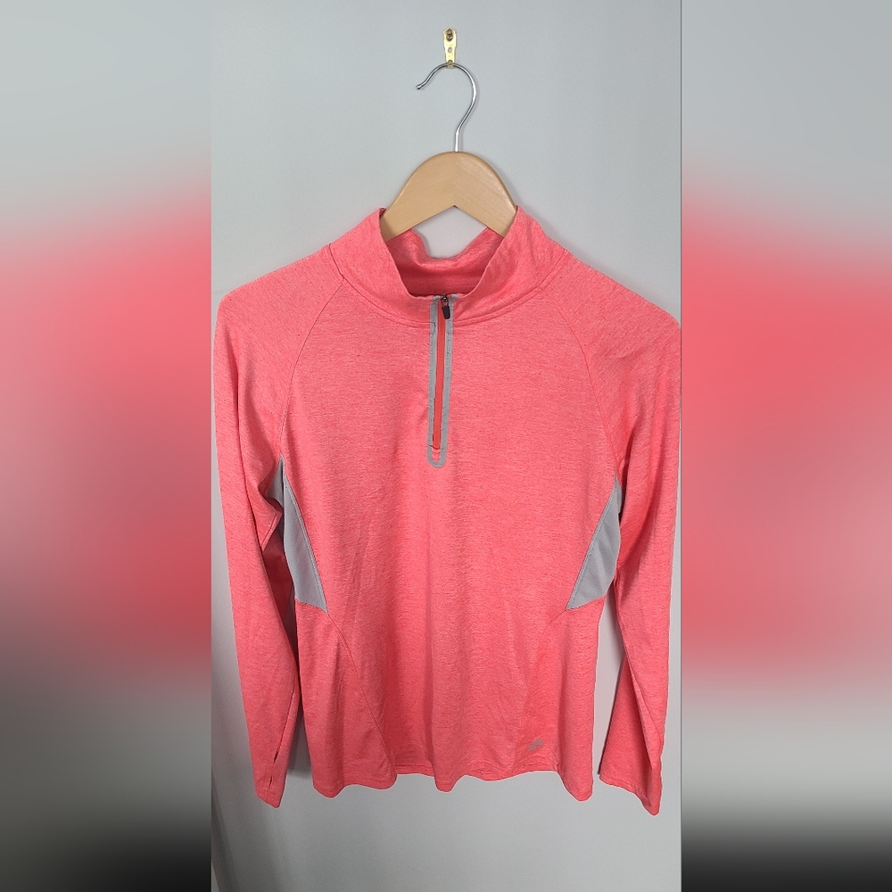 RBX Performance women’s long sleeve workout top in pink | Size US Medium